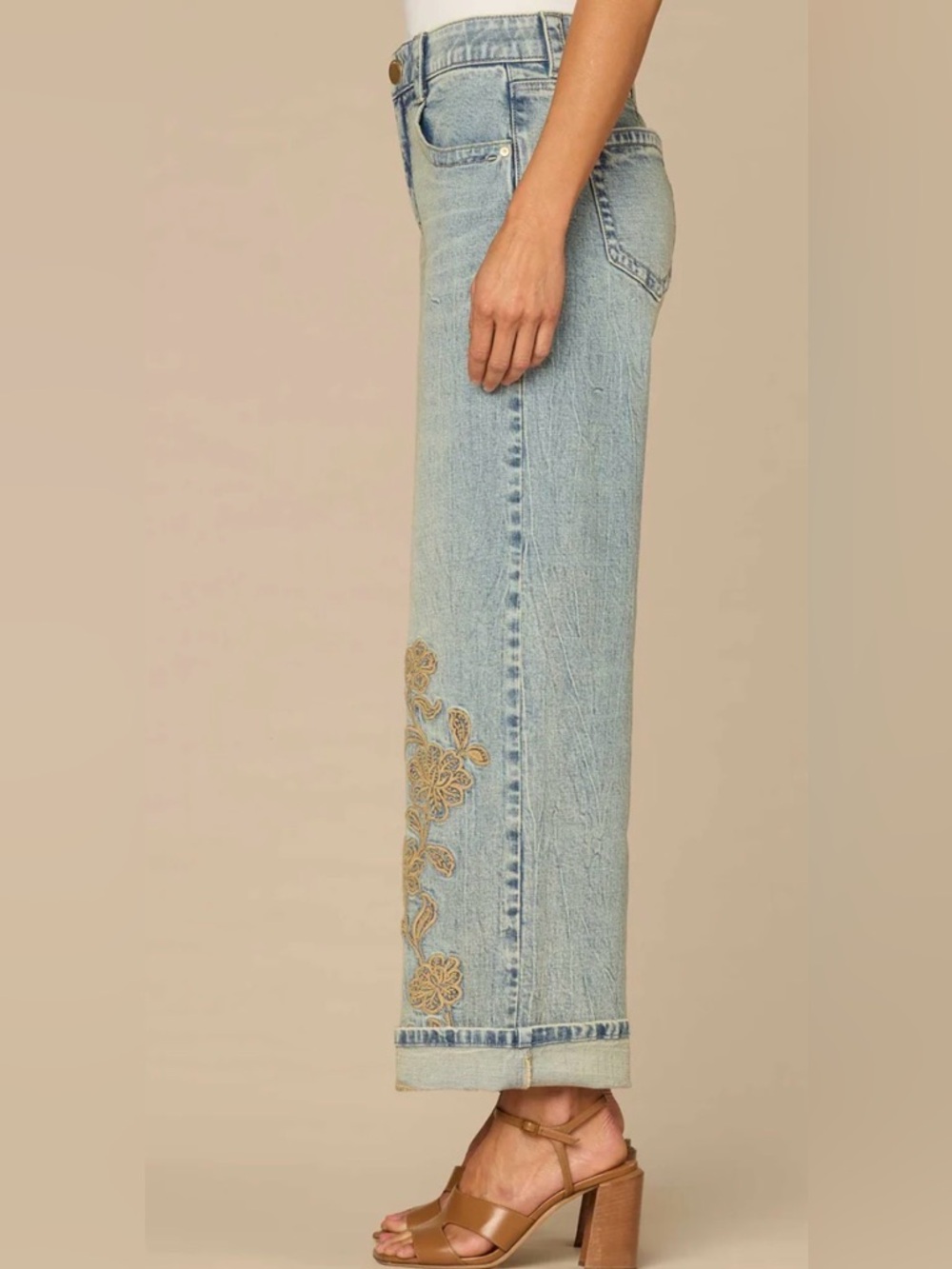 ✨ Democracy “Absolution” Embroidered Jeans | Size 16 | NWT ✨ - Picture 2 of 8